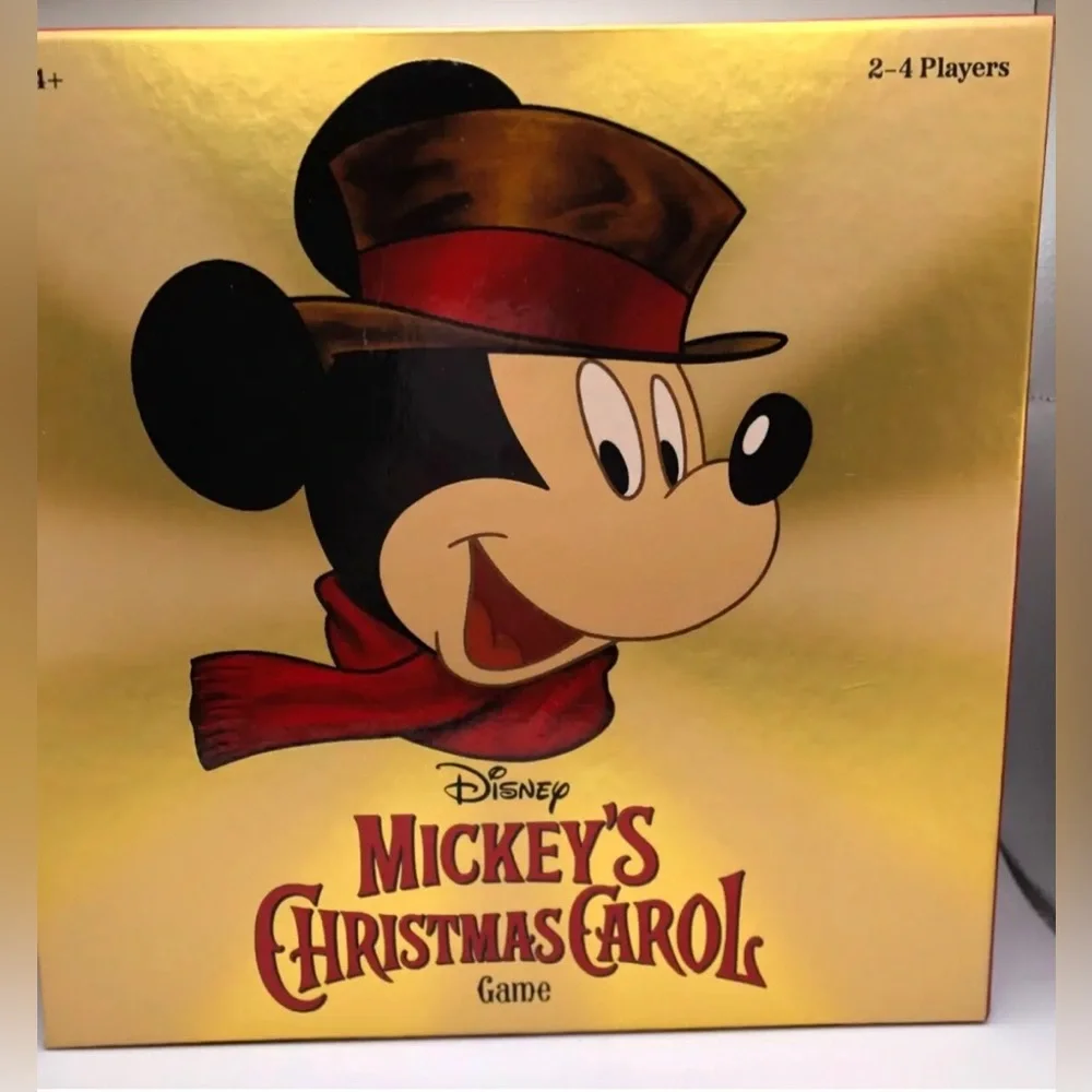 2022 Disney Mickey's Christmas Carol Holiday Game‎ By Funko 2-4 players Ages 4+